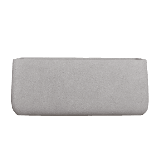 Matte Grey Sardinia Trough