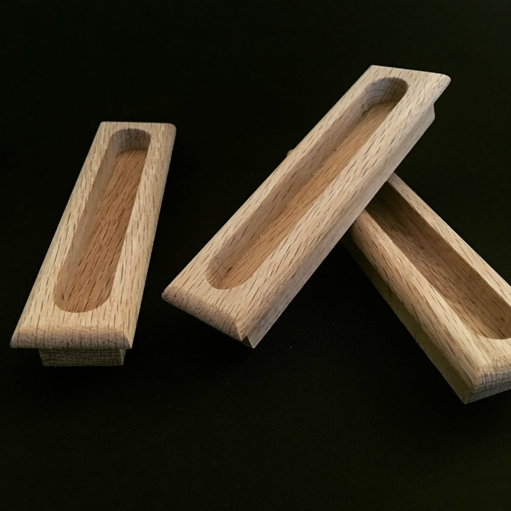 Setto Long Square Timber Door Handle SDH010a ArchiPro AU