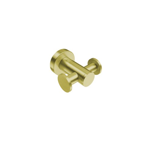 Gold Robe Hook Double - 4600 Series Number 4611