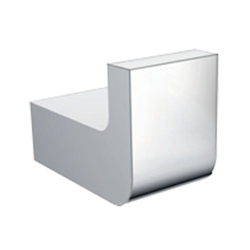 Brushed Nickel Quadro Robe Hook