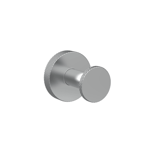 Chrome Motivo Knurled Robe Hook