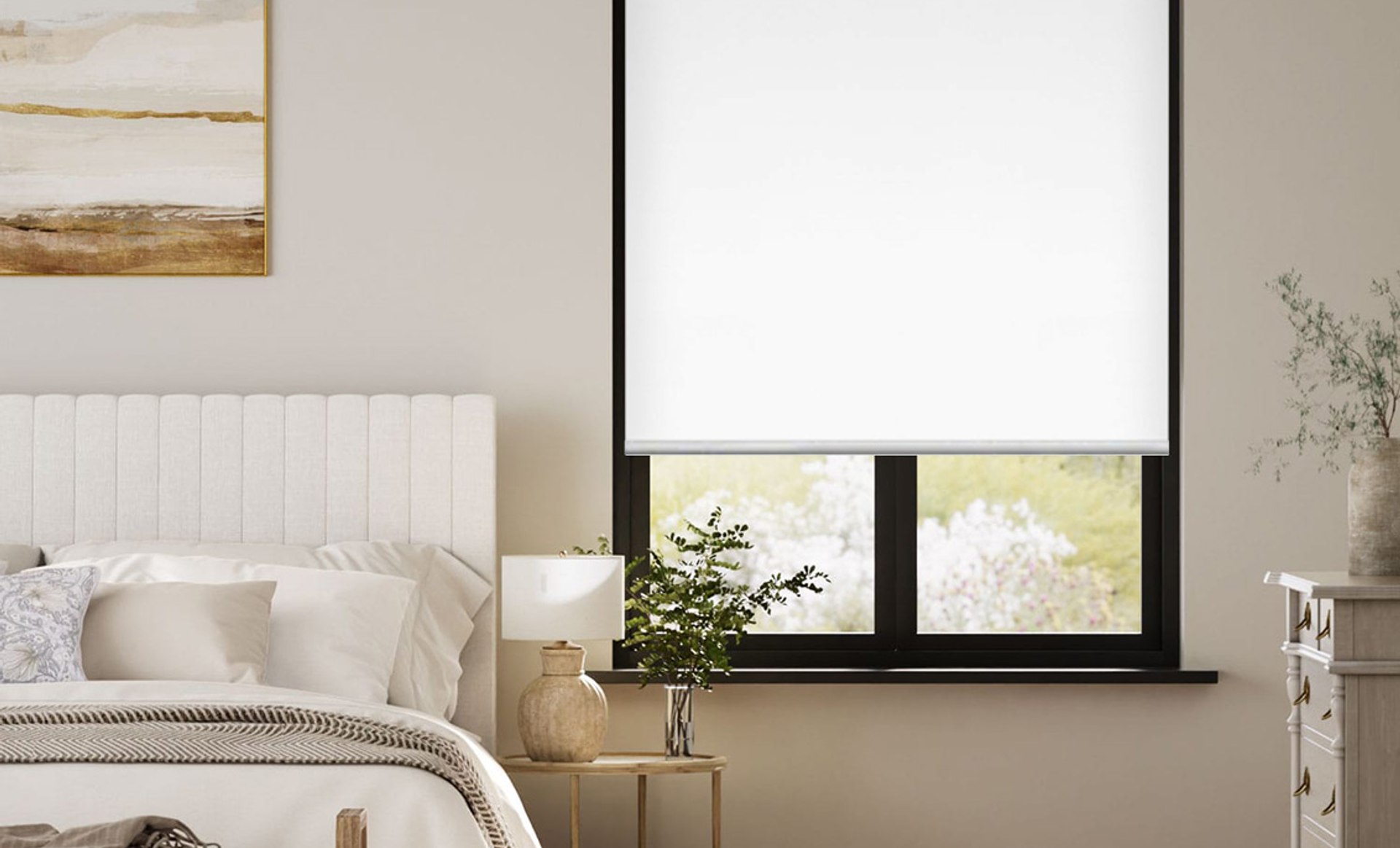 Sofia Chalk | Roller Blinds