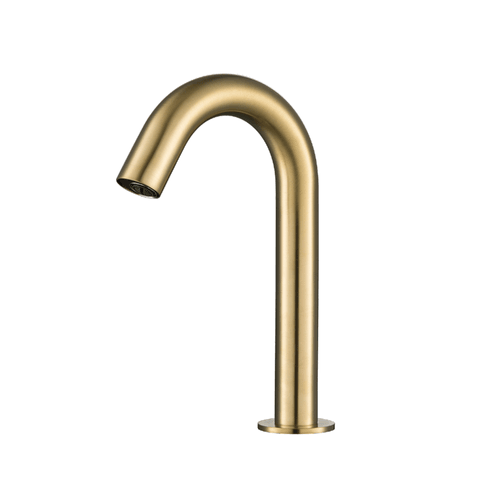 Brushed Gold Luxe Deck Mounted Automatic Tap