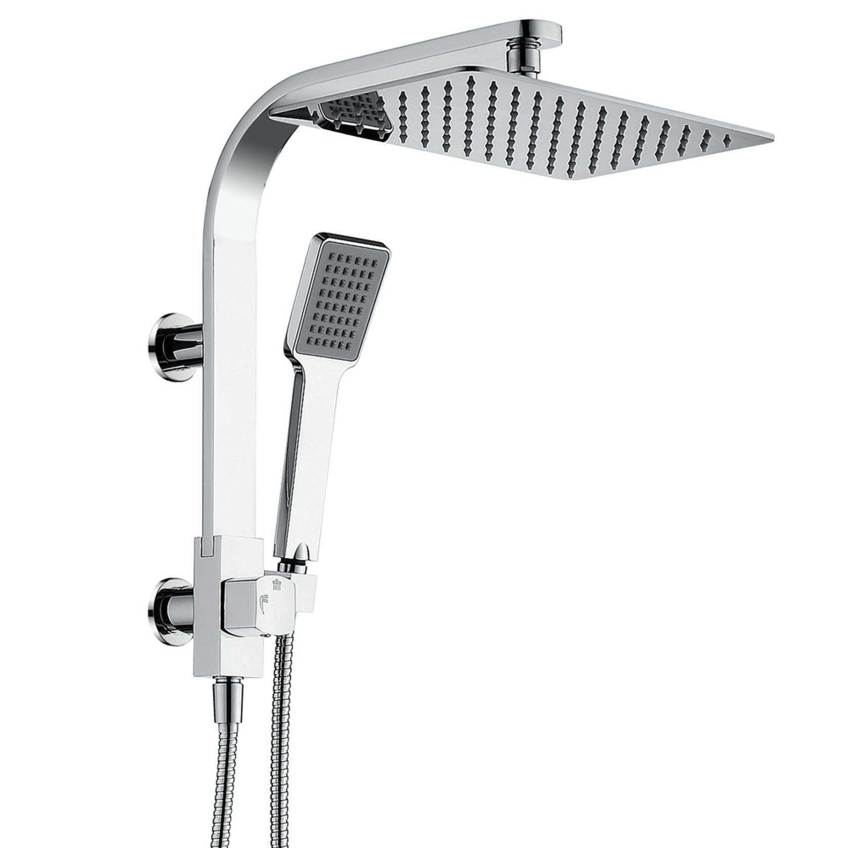 Koko Twin Half-Rail Shower | ArchiPro AU