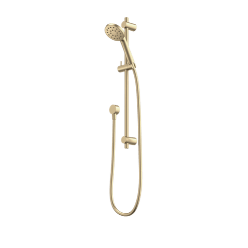 Brushed Brass Caroma All Pressure Single Function Shower - Handset