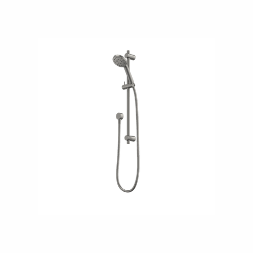 Gunmetal Caroma Single Function Rail Shower