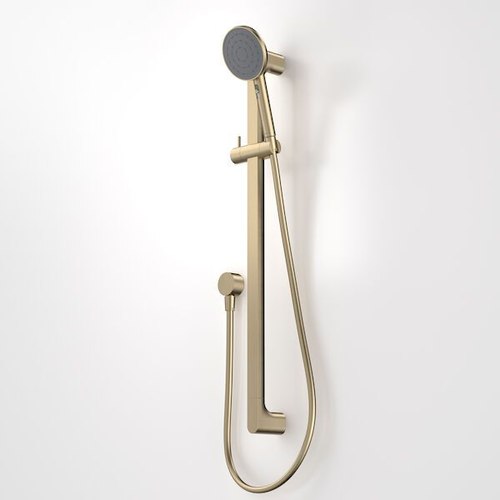 Brushed Brass Urbane II Universal Rail Shower - Brushed Brass