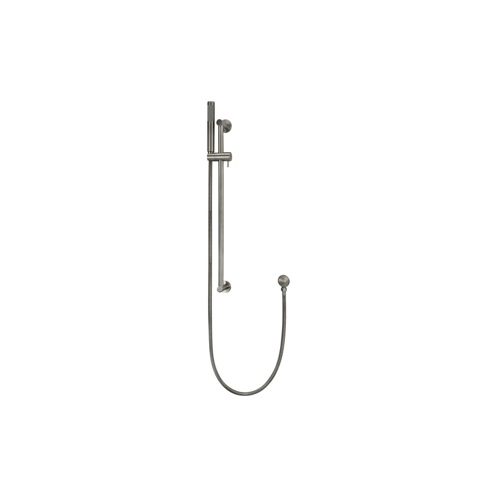 Round Hand Shower on Rail Column Shadow ArchiPro AU
