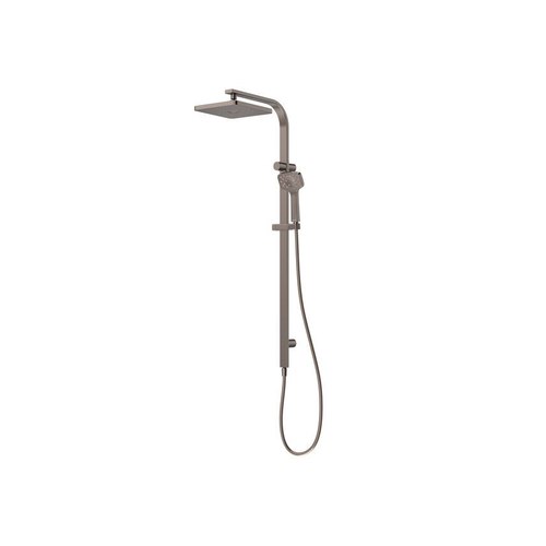 Brushed Bronze Waipori MK2 Satinjet Rail Shower With Overhead