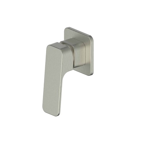 PVD Brushed Nickel Swept Shower Mixer