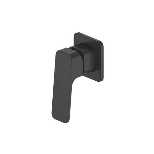 Matte Black Swept Shower Mixer