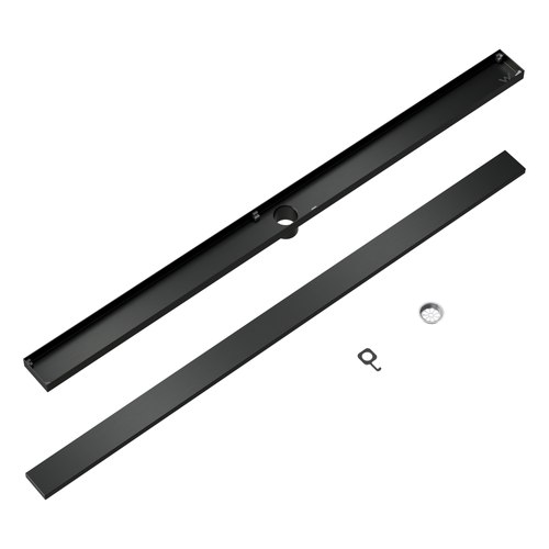 Gunmetal Code Versa 1200 Tiled Shower Channel Waste Range