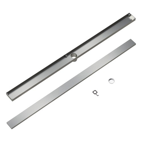 Stainless Steel Code Versa 1200 Tiled Shower Channel Waste Range