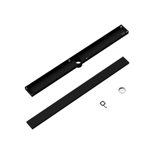 Matte Black Code Versa 800 Tiled Shower Channel Waste Range