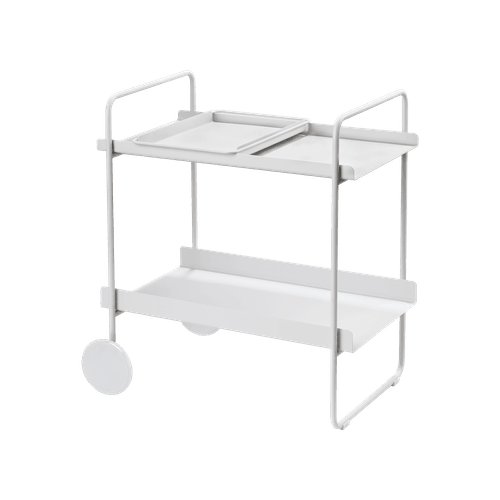 Soft Grey Zone A-Cocktail Trolley