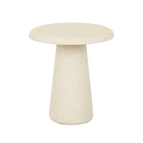 Sand Fleck Livorno Porcini Round Side Table