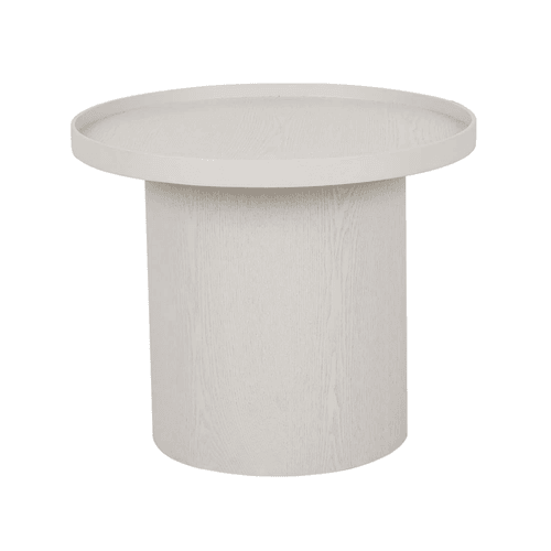 Oyster Classique Pedestal Side Table