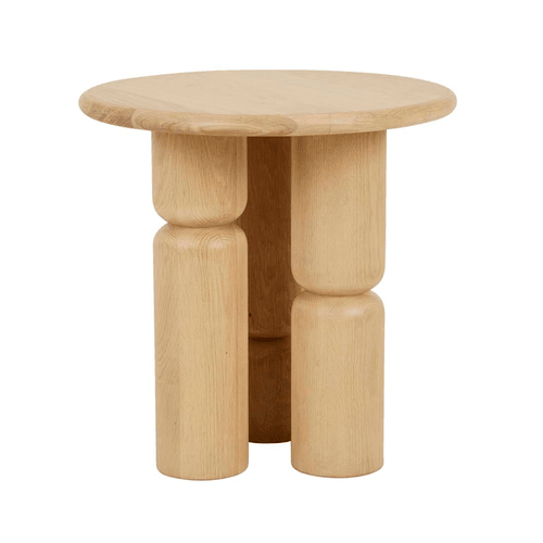 Satin Oak Hayes Side Table