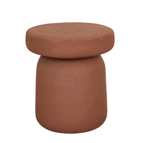 Brique Granada Button Side Table