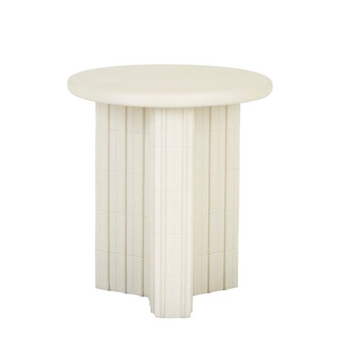 Ivory Lagos Side Table