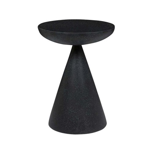 Black Speckle Livorno Luna Side Table