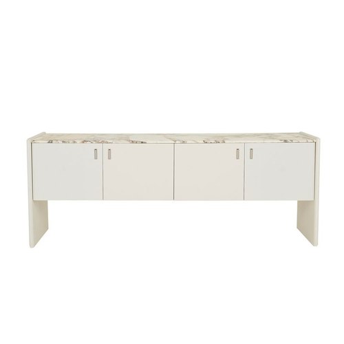 Matt Ocean Marble/Bone Pearce Marble Buffet