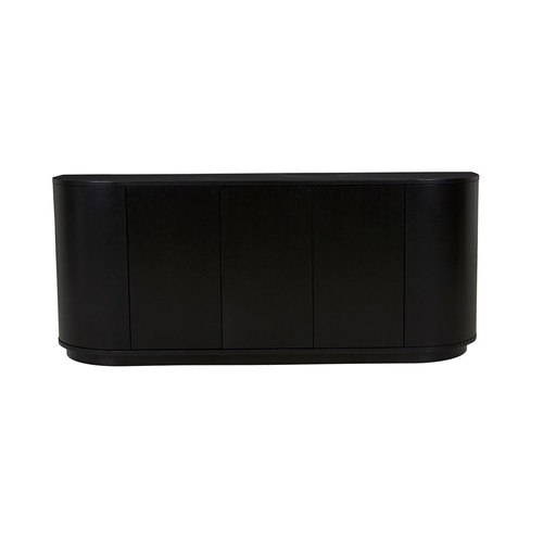 Matt Dark Oak Oberon Crescent Buffet