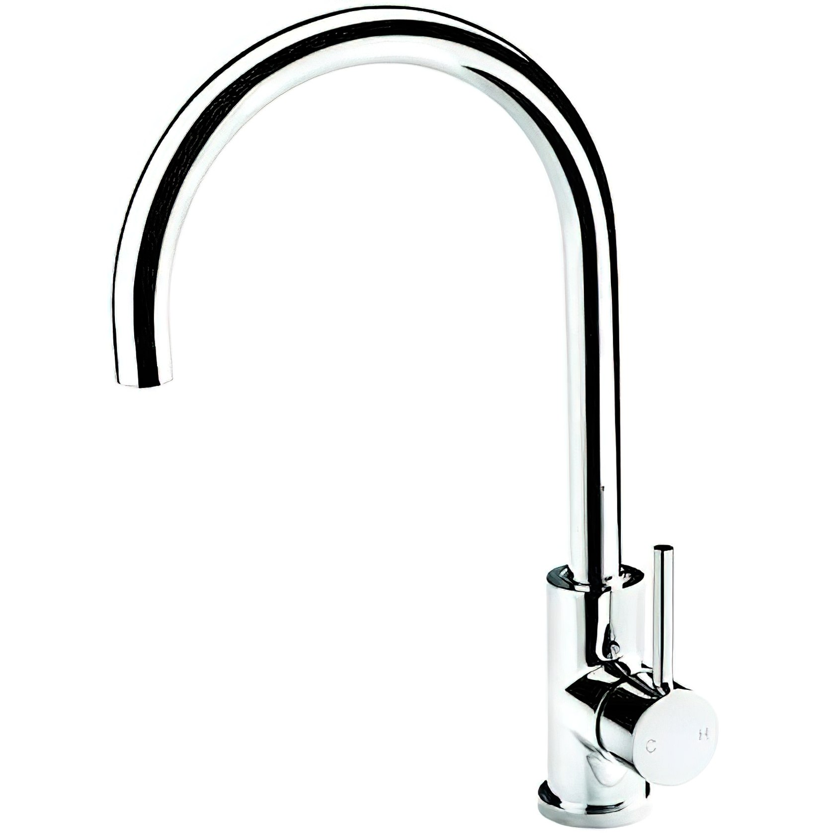 Platinum Gooseneck Mixer Chrome ArchiPro AU