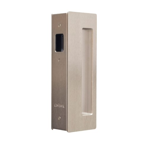 Satin Nickel CaviLock CL400® Magnetic Cavity Slider Door Handle