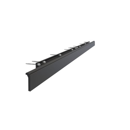 Matt Black CS Barn Door Track