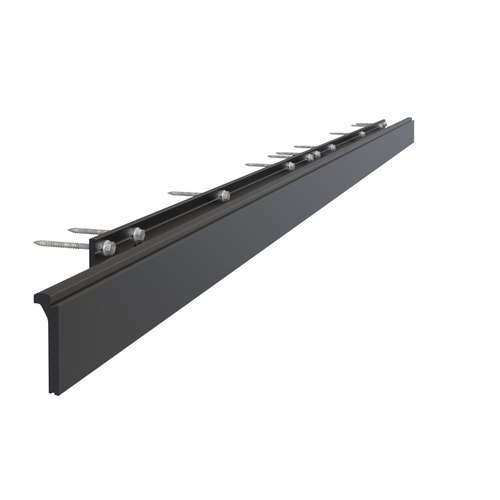 Matt Black CS Barn Door Track