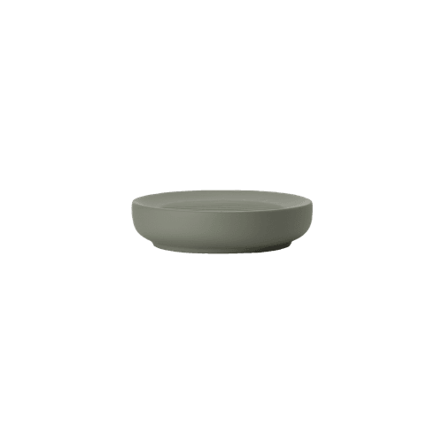 Olive Green Zone Ume Soap Dish