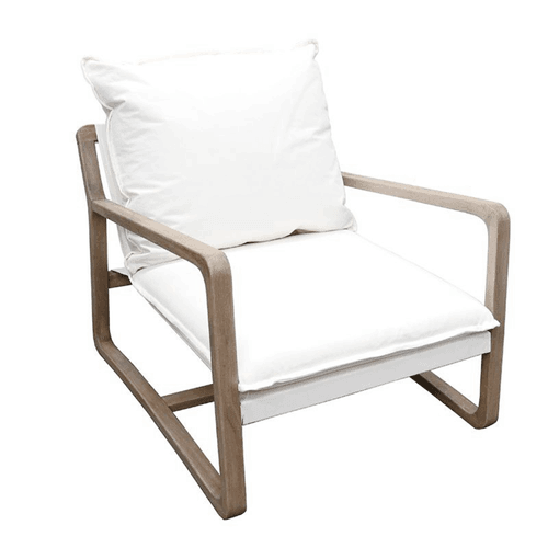 Ivory Acer Lounge Chair