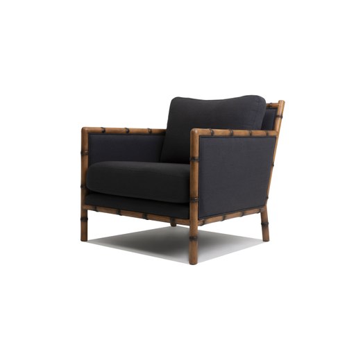 Charcoal Colonial Lounge Chair