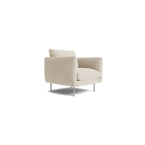 Moon Grey Suffolk Armchair