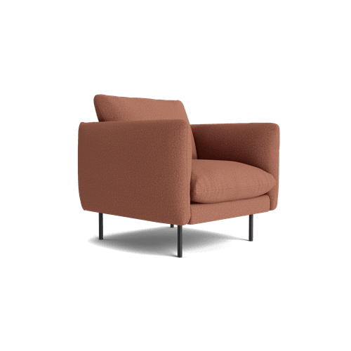 Sunset Rust Suffolk Armchair