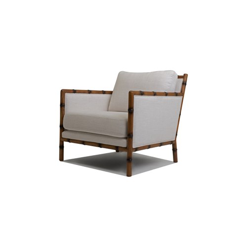 Natural  Colonial Lounge Chair