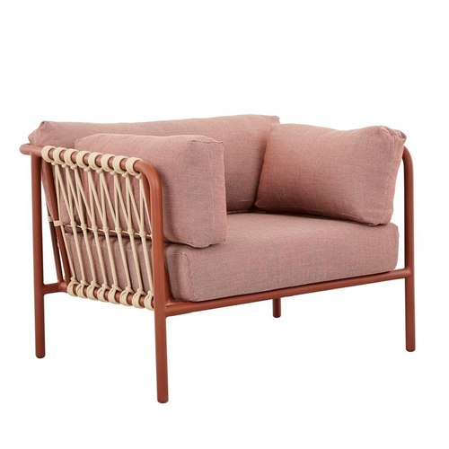 Brique/Ecru Mauritius Island Sofa Chair