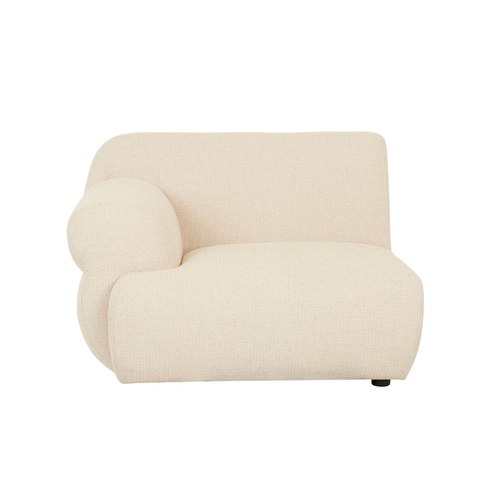 Cashew Tweed Juno Cloud 1 Seater Left Arm Sofa
