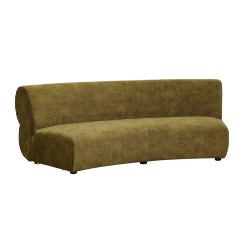 Lovely Moss Juno Cloud 2 Seater Arc Sofa