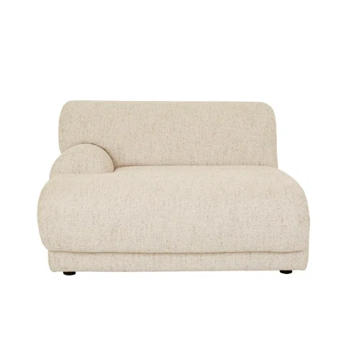 White Bark Juno Sierra 1 Seater Left Arm Sofa