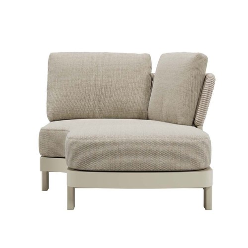 Sand/Natural Valencia Rope Right Chaise