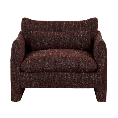 Plum Speckle Sidney Peak Sofa Chair
