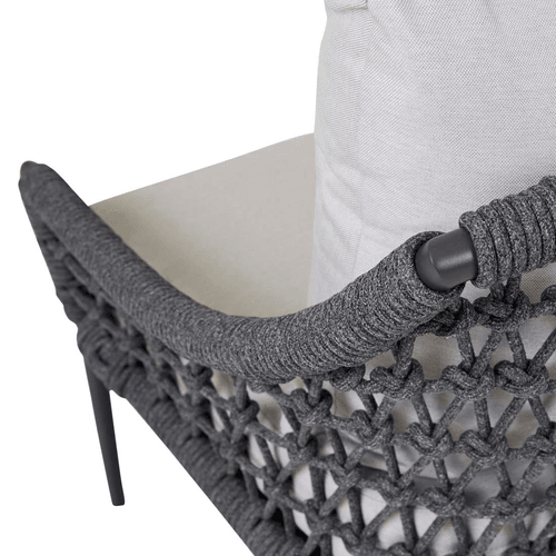 Light Grey/Charcoal Portsea Classic 2 Seater Sofa