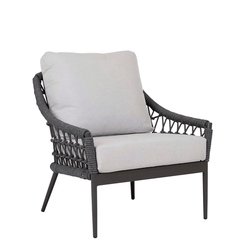 Light Grey/Charcoal Portsea Classic Sofa Chair