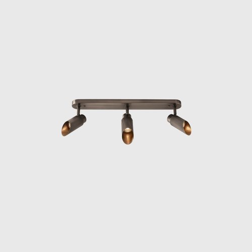 Bronze Spot Pro Triple Ceiling Light