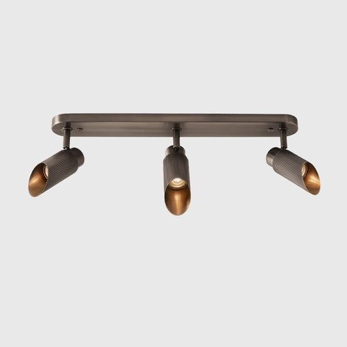 Bronze Spot Pro Triple Ceiling Light