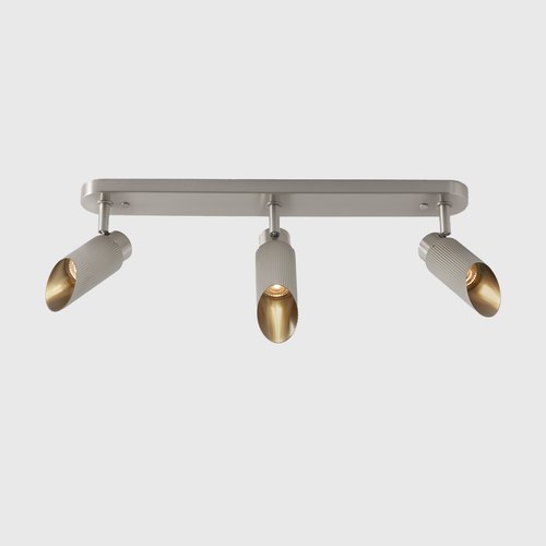 Satin Nickel Spot Pro Triple Ceiling Light