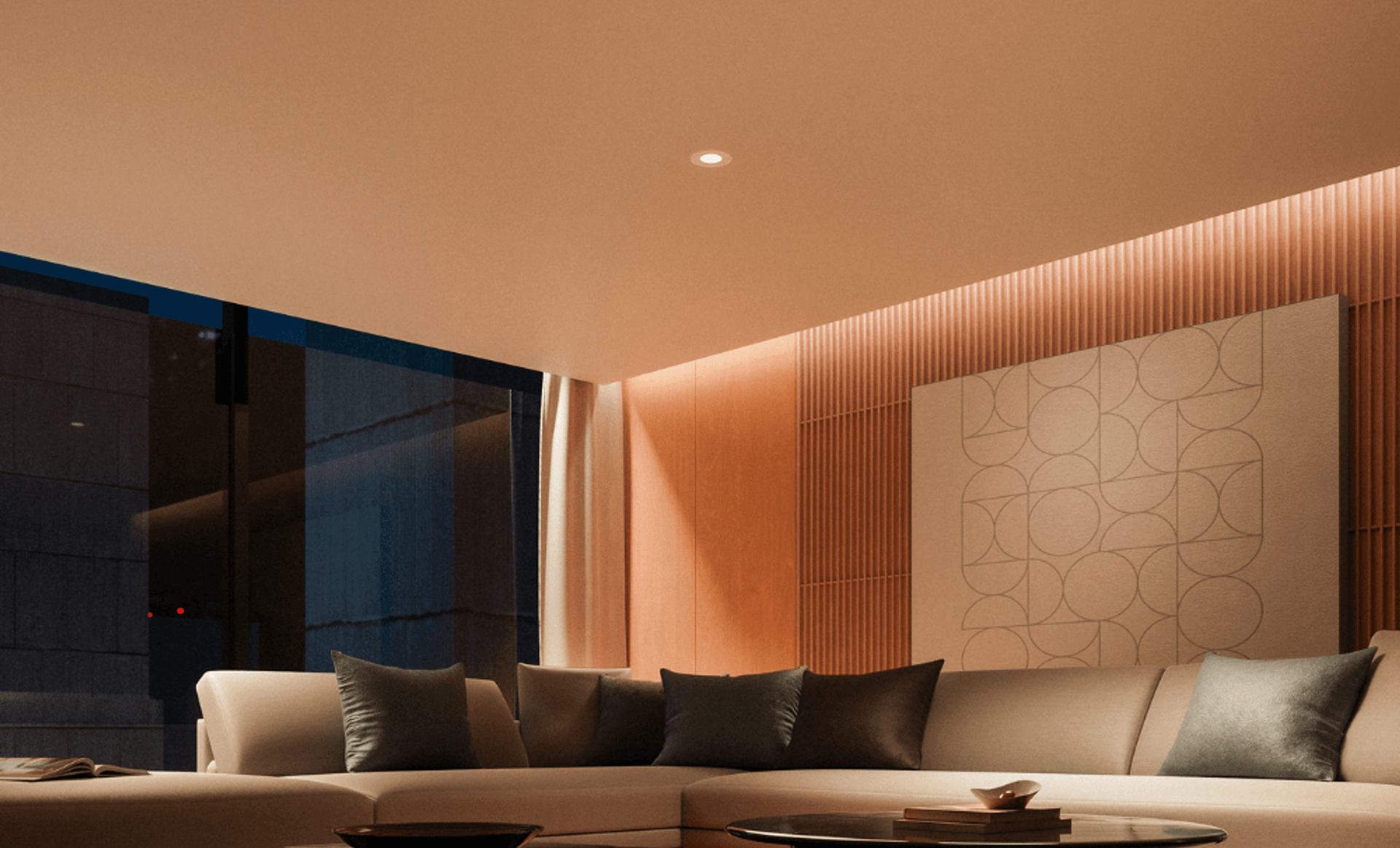 EzyPelmet® with LED Integration