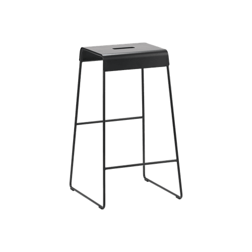 Black Zone A-Stool Bar Stool
